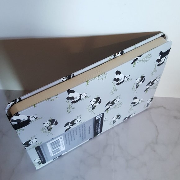 2/$20 Notebook Panda Lined Diary With Pocket - Picture 8 of 14